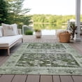thumbnail image 6 of Addison Rugs Chantille Indoor/Outdoor Transitional Global Olive Washable Rectangle Rug, 8' x 10', 6 of 6