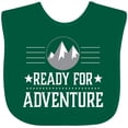 thumbnail image 3 of Inktastic Ready for Adventure Hiking Camping Boys or Girls Baby Bib, 3 of 4