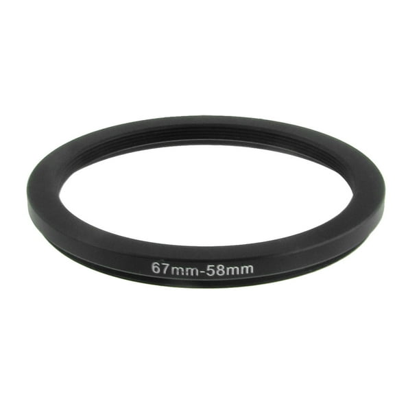 Unique Bargains Unique Bargains Camera Parts 67mm-58mm Lens Filter Step Down Ring Adaptor Black