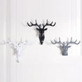 thumbnail image 4 of Rack deer head wall decor hook hanger holder home animal plastic key stags room, 4 of 7