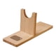 thumbnail image 4 of Soporte de madera para pegamento caliente, soporte para herramientas de pegamento caliente de mesa, organizador de escritorio para taller con almohadilla antigoteo grande, 4 of 9