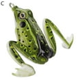thumbnail image 2 of Opolski 5cm Artificial Frog Shape Fish Lure Bait Outdoor Fishing Tackle Tools Accessory, 2 of 8