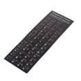 thumbnail image 3 of Thai Thai Keyboard Stickers 15.6in Wear Resistant PVC Frosted Texture Durable Computer Keyboard Skins for Thai Laptop, 3 of 8