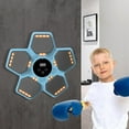 thumbnail image 2 of Hearth & Gear Kids Smart Boxing Machine Musical Punching Bag With Wall For Home Training Big Yoga Bag Restorative Yoga Props Set Yoga Straps with Buckle Cork Mats Stack 52 Yoga Handstand Assist, 2 of 4