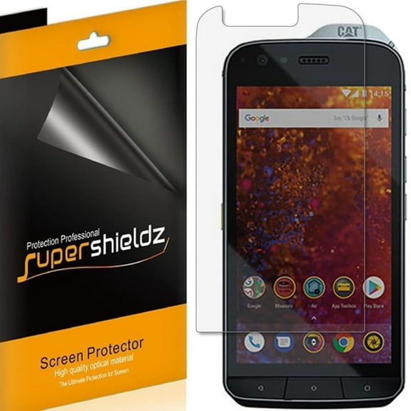 [6-Pack] Supershieldz for Cat S61 Screen Protector, Anti-Bubble High Definition (HD) Clear Shield