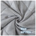 thumbnail image 4 of Cooling Throws Blankets, Ice Blanket for All-Season, Ultra-Cool Lightweight Blanket for Bed, Gray, 4 of 5