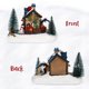 thumbnail image 4 of 1 pieza de decoración navideña de escritorio, adorable regalo de Navidad sin batería, 4 of 5