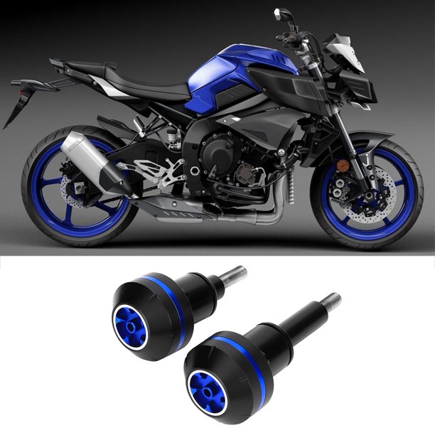 Protectores Contra Caídas Protectores Contra Caídas De Motocicletas Almohadilla Antichoque 2 Piezas CNC Aleación De Aluminio Bloque De Cuerpo De Motocicleta Protector Antichoque ANGGREK Motorcycle Falling Protectors