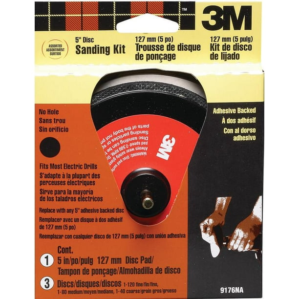 3M 9176NA 5" 3M Stikit Sanding Kit