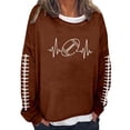 thumbnail image 1 of Sweat à Capuche pour Femmes - Manches Longues Col Rond Imprimé Rugby pour un Port Quotidien Confortable et Style Athlétique, 1 of 3