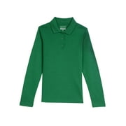 George Girls School Uniform Long Sleeve Polo Shirt (Little Girls & Big Girls)