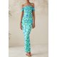 thumbnail image 5 of Vestido largo PRETTYGARDEN ajustado fruncido para mujer, verano 2025, 5 of 9