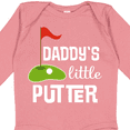 thumbnail image 4 of Inktastic Golfing Daddys Little Putter Boys or Girls Long Sleeve Baby Bodysuit, 4 of 5