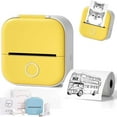 thumbnail image 1 of MesaSe Print Pod  Print Pods Mini Printer  Pocket Mini Printer  Mini Pocket Sticker Printer Inkless Sticker Printer for DIY Scrapbook  Fast Printing Portable Mini Thermal Printer (Blue), 1 of 8