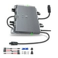 thumbnail image 2 of 2000W Grille Tie Onduleur Solaire 4 MPPT Micro Inverseur Panneau Solaire 230VAC 240V 60Hz avec WIFI Intégré MicroInverseur, Multiples Fonctions de Protection, 2 of 5