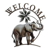 George S Chen Corp Elephant Wall Plaque 14 inches