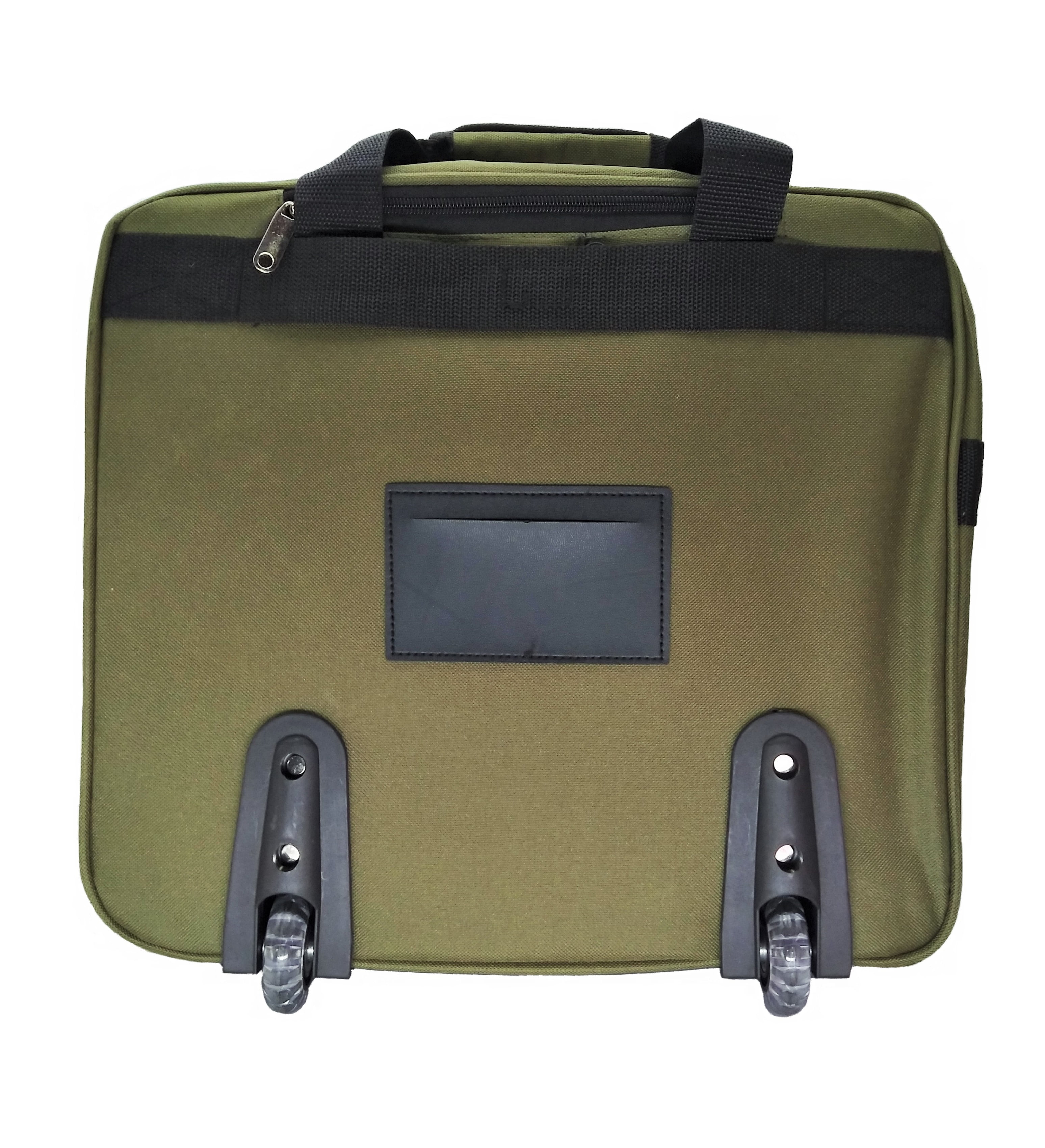HiPack Multi-use Rolling Trolley Overnight Bag TSA Approved Carry On Khaki