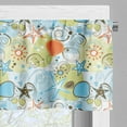 thumbnail image 3 of Ambesonne Sea Shells Valance Pack of 2, Retro Beach Pattern, 54"X12", Multicolor, 3 of 5