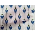thumbnail image 5 of oneOone Cotton Cambric Blue Fabric Ikat Sewing Material Print Fabric By The Yard 42 Inch Wide, 5 of 6