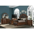 thumbnail image 6 of Home Elegance Antoinetta Collection Dresser with Marble Top, Warm Cherry - 70.75 x 20 x 40 in., 6 of 6