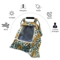 thumbnail image 3 of Fundas de asiento de coche para bebés, asiento de coche cálido a prueba de viento de algodón y forro polar para recién nacidos, 3 of 5