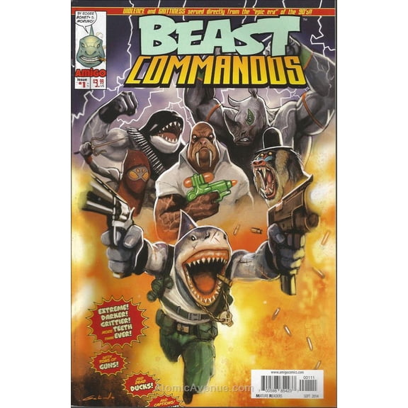 Beast Commandos #1 VF ; Amigo Comic Book