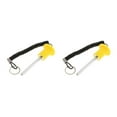 thumbnail image 4 of VONKY Magnetic Weight Stack Pin Selector Key Durable Exercise Parts Accessories Yellow 8x80mm 2Set, 4 of 6