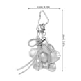 thumbnail image 6 of AURARMLET Flower Tassel Charm Keychain with Shiny Rhinestones for Purse and Backpack Decoration, 6 of 8