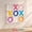 Multicolor, variant on Wood Tic Tac Toe Game Board Tabletop Decor (11.8" x 11.8") - 11.8" x 11.8"