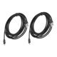 thumbnail image 4 of OULII 2Ud Cable De Carga Negro Para Game Machine Compatible Con One USB De Velocidad, 4 of 8