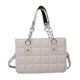 thumbnail image 1 of Bolso de mano para mujer, bolso de mano de piel sintética, bolso de mano para mujer, bandolera (blanco) Sywqhk Para Estrenar, 1 of 1