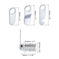 thumbnail image 2 of Uxcell Cerraduras de Camara de Aleación de Zinc con Llave Igual para Cajones de Archivo 1-1/16", 2 of 5