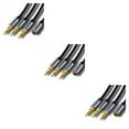 thumbnail image 3 of Wisewang 3.5mm for Jack Splitter Cable Cord Audio Adapter Multipurpose Optical MP4 Speaker Player Wire Notebook Headset Connector Female to 3 Female 3Set, 3 of 6