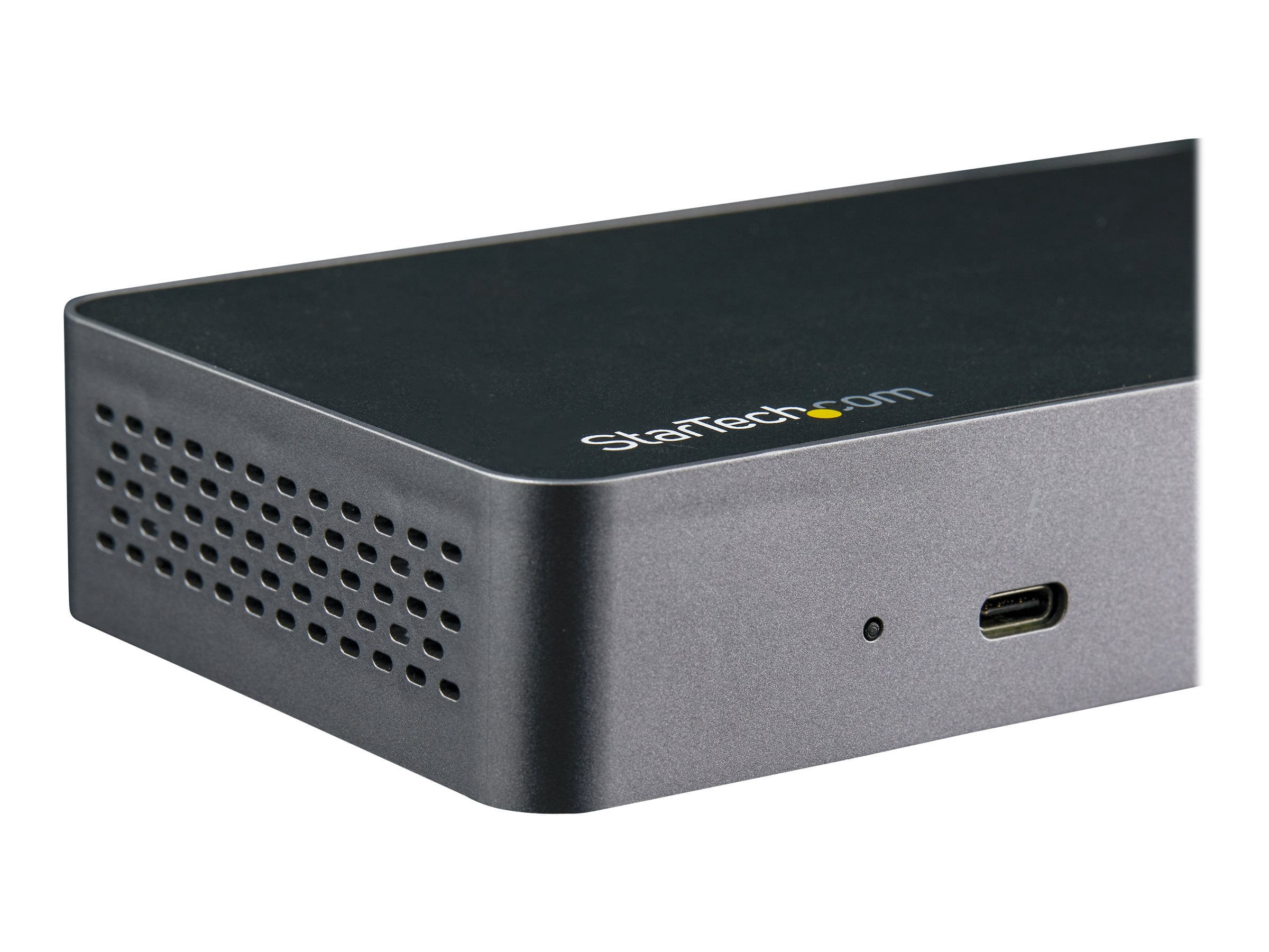 Startech Universal Thunderbolt 3 or USB-C Host Docking Station - Dual Monitor 4K DisplayPort - 60W Power Delivery - TB3 / USB 3.1 Gen 2 Type-C Dock - Mac & Windows