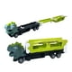 thumbnail image 2 of Coche de juguete infantil de gran tamaño con mecanismo de expulsión por presión, dinosaurio, camión contenedor deslizante, tiranosaurios plegables, regalos para niños, serie de vagones de tren, 2 of 6