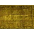 thumbnail image 1 of Ahgly Company Machine Washable Indoor Rectangle Persian Yellow Traditional Area Rugs, 2' x 4', 1 of 4