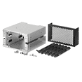 thumbnail image 2 of 2X Cage de Disque Dur 3.5 Pouces Support de Disque Dur 3 Disques Durs, 2 of 5