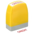 thumbnail image 1 of Uxcell Notice Stamp Self Inking, Office Stamps Message Stamp Business Stamp Style 1 ["Credit"], 1 of 6