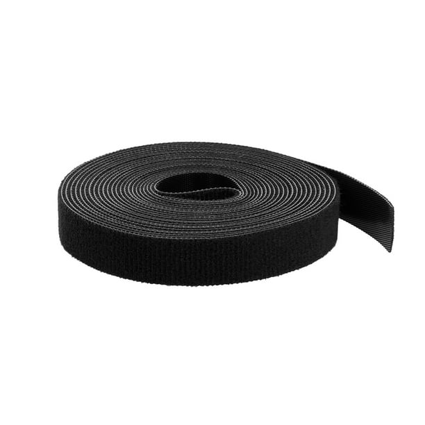 Amdohai 1 Roll Self Adhesive Reusable Cable Tie Nylon Fastener Hook & Loop  Strap Cord Ties Organizer 2cm x 5m 