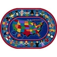 thumbnail image 2 of I'm An American 10'9" x 13'2" area rug in color Multi, 2 of 3