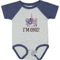 thumbnail image 3 of Inktastic First Birthday Unicorn for Girl Girls Baby Bodysuit, 3 of 5