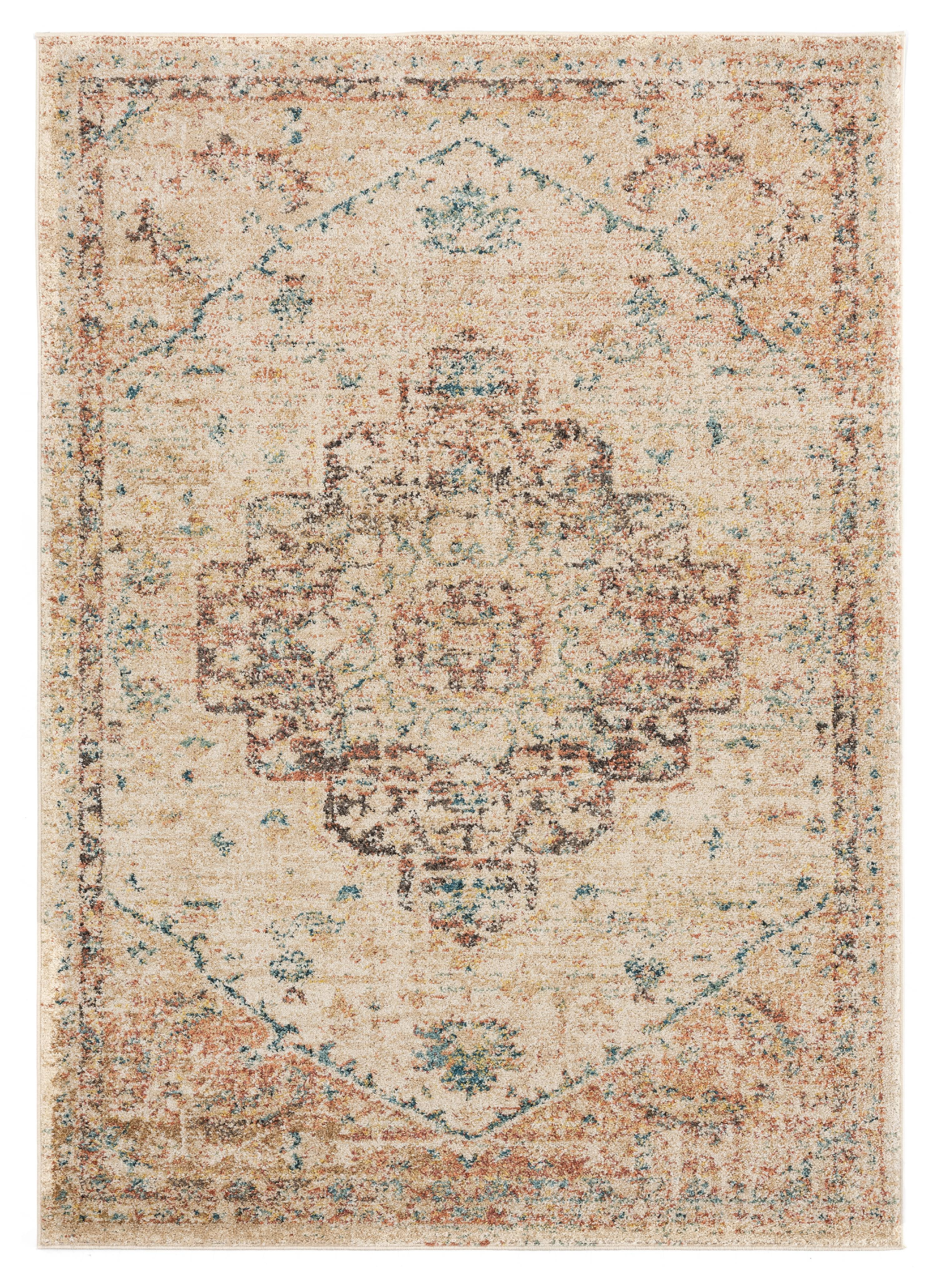 United Weavers Storybrooke Maple Oriental Bone Woven Olefin/Frieze Area Rug or Runner