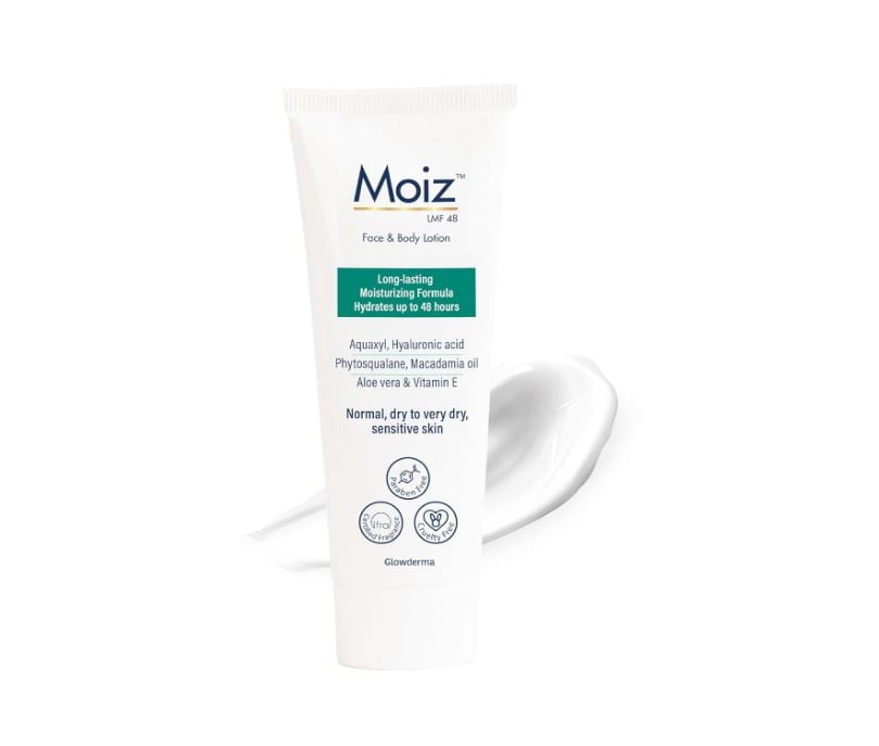 Moiz LMF 48 Lotion | 48 Hour Long-Lasting Moisturizer | Formulated