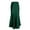 Green, variant on LYMAYTER Women Fishtail Skirts High Waist Wrap Maxi Skirt Elegant Satin A Line Length Skirts S-XL
