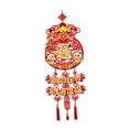 thumbnail image 5 of balikha Chinese New Year Pendant Festival Pendant Decoration Photo Props Decorative Hanging Pendant Blessing Pendant for Party Office 32cmx108cm, 5 of 9