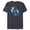 Navy Heather, variant on Avatar: The Way of Water Jake and Neytiri A Logo Illustrated - Short Sleeve Blended T-Shirt for Adults - Customized-Navy Heather