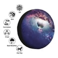 thumbnail image 4 of Sikiie Planets Stars And Galaxies PVC Leather Spare Tire Wheel Cover Spare Tire Cover, for Car Truck SUV Camper Trailer Universal Fit(14-17in)-16 inch, 4 of 6