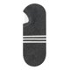 thumbnail image 1 of Xiao Hua pares de calcetines invisibles para hombre, antideslizantes, de silicona, que absorben la humedad, de corte bajo, informales, color gris oscuro., 1 of 2