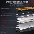 thumbnail image 4 of Teclado gamer inalámbrico Redragon K719 PRO con montaje gasket y 95 teclas, 4 of 9