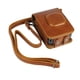 thumbnail image 2 of Bolsa de viaje compatible con la cámara instantánea híbrida Fujifilm Instant Mini Liplay - Bolsa para cámara de cuero puro con correa para el hombro extraíble, 2 of 7